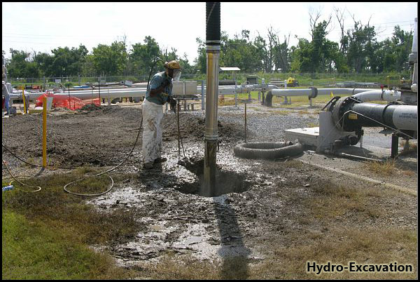 Hydro excavation